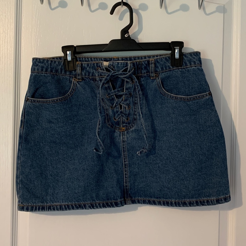 Jean skirt